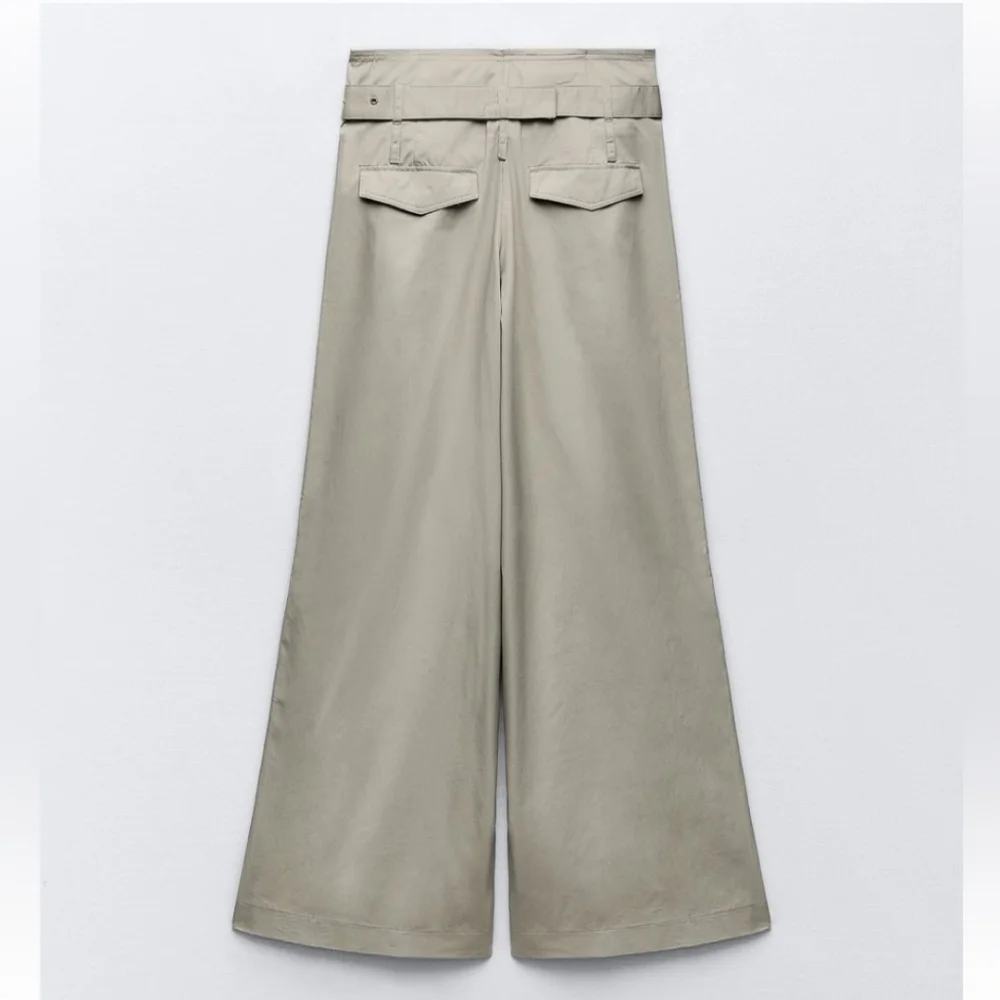 Zara Belted Wide Pants Size XS